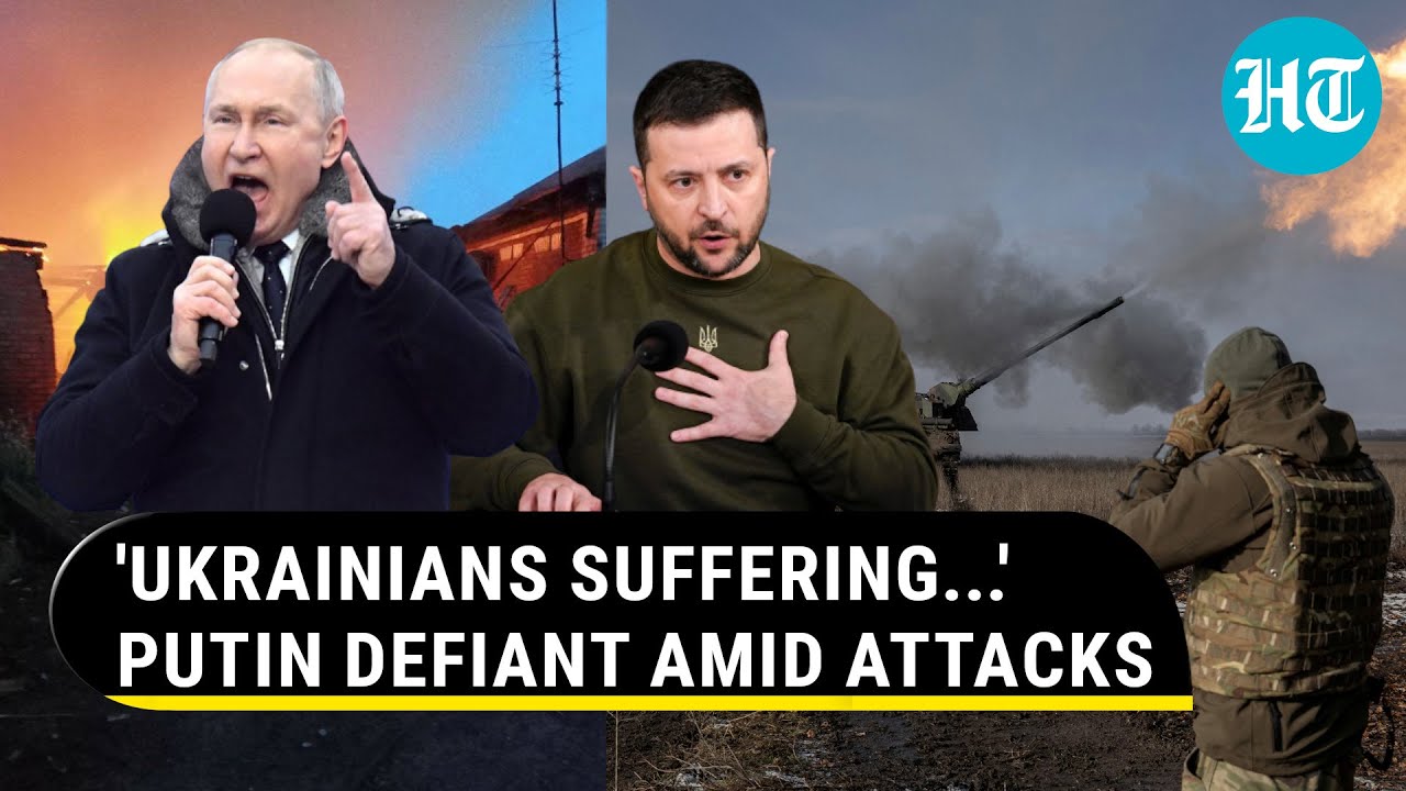 'Zelensky's Men Failing': Putin on Ukrainian Counteroffensive | Drone Attacks Kill Russian Civilians