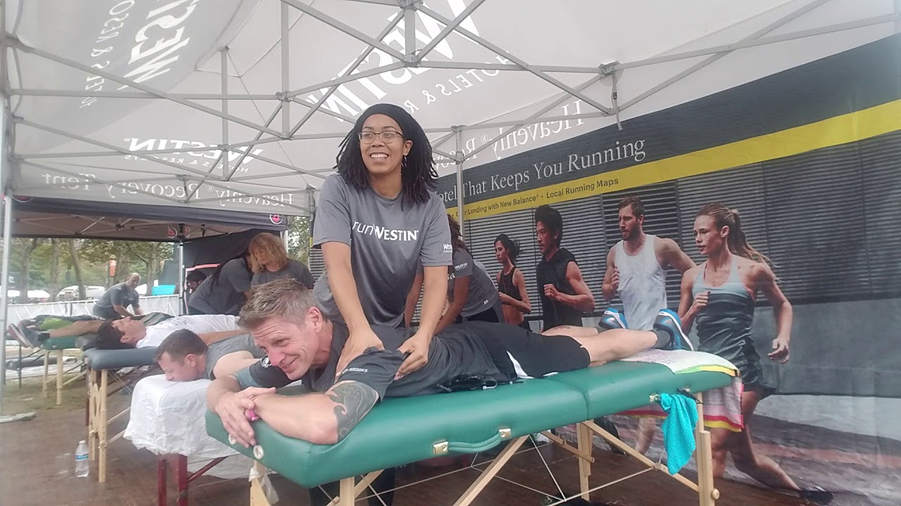 Post Sports Massage . Rock and Roll Marathon 9.17.17