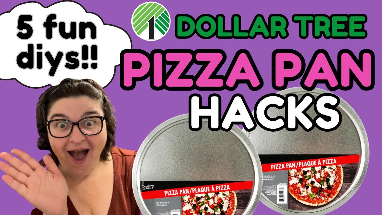 5 Creative DIY Dollar Tree Pizza Pan Signs! 🍕 (Easy & Budget-Friendly!)