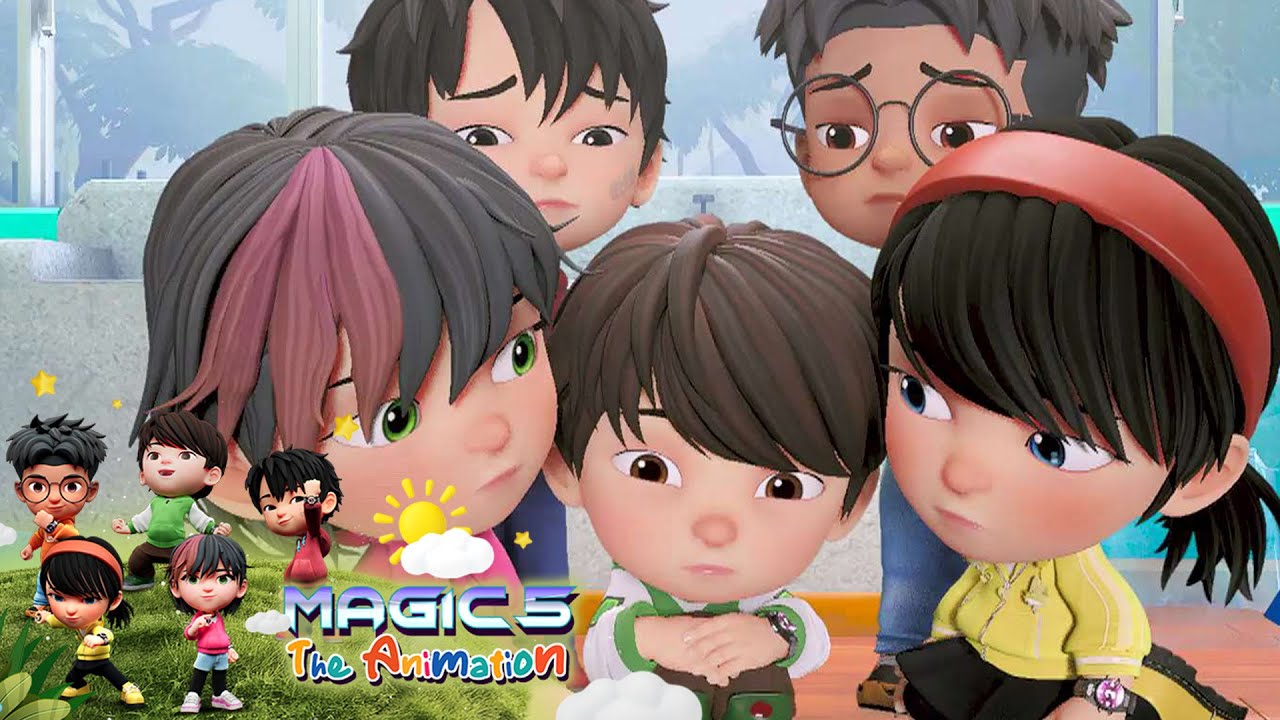 Duh!! Rahsya Kedinginan dan Udah Gak Kuat, Gimana Nih? | Magic 5 The Animation - Episode 4