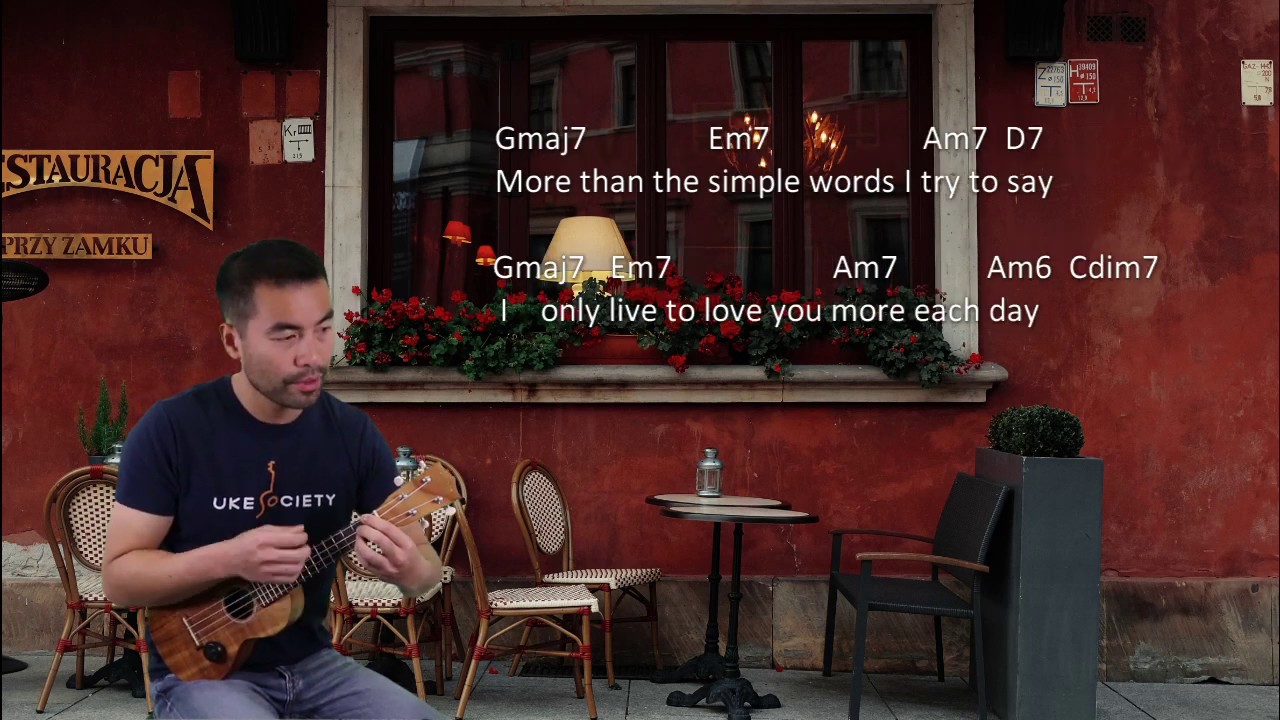 More (Mondo Cane) | Ukulele cover & play-along | Level: Advanced