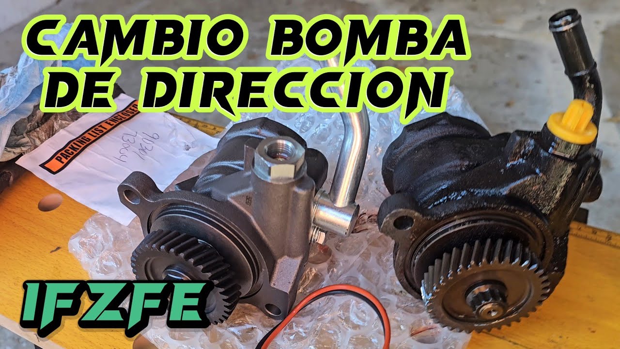 Como cambiar la bomba de direccion Toyota land cruiser fzj80 serie80 1fzfe motor 4.5 !