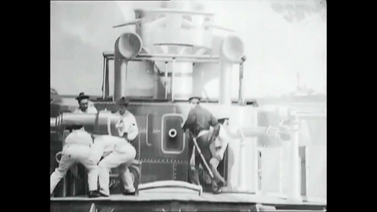1897  - Combat naval en Grèce - Georges Méliès