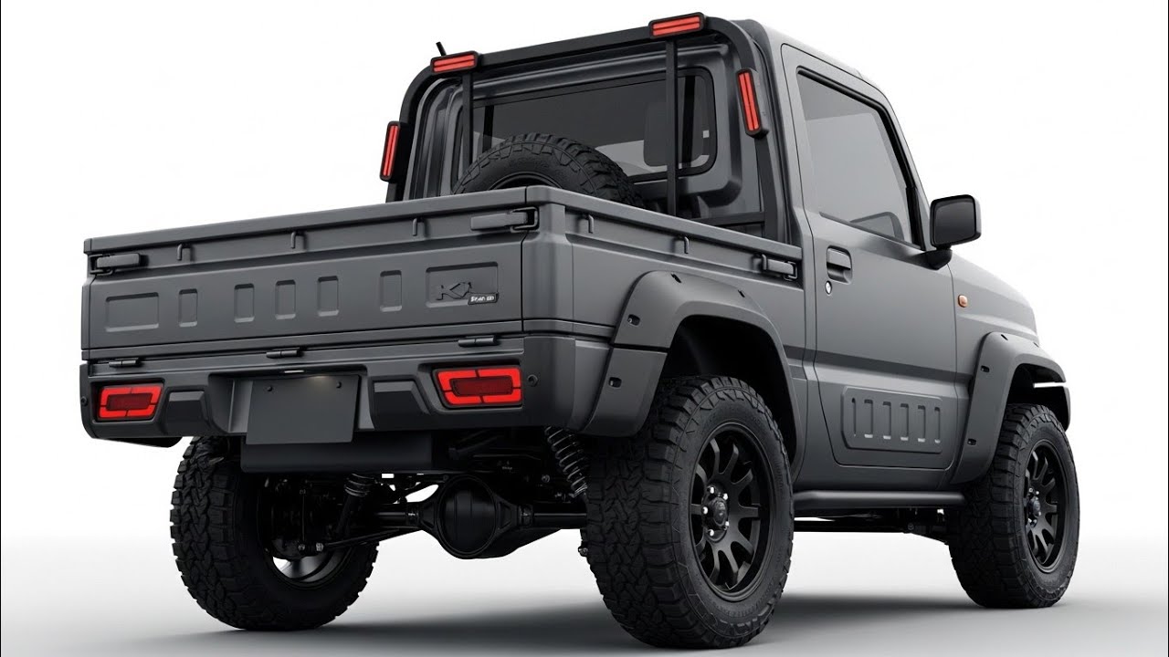 Matte Black Off-Road Mini Beast 🔥 VD Tactical Kei Truck Review | Car Craze