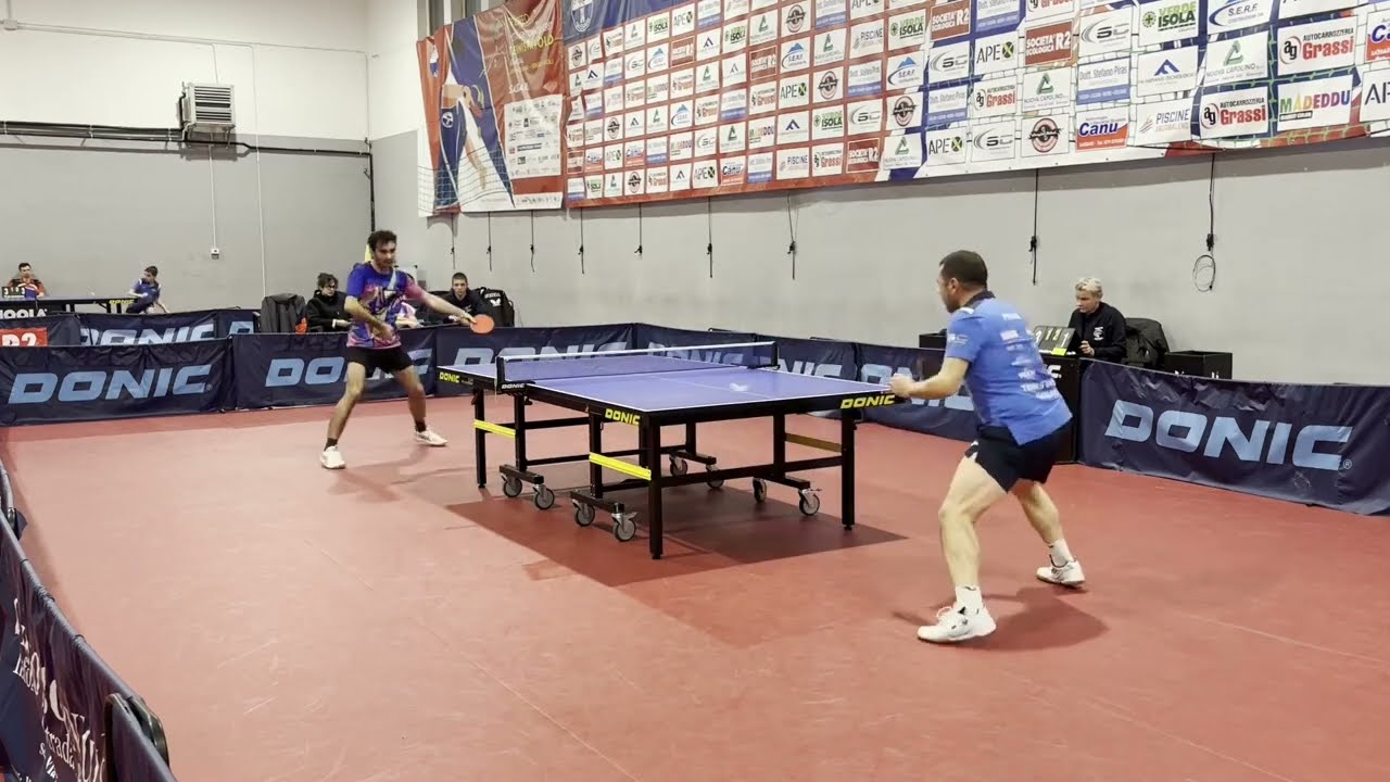 Pinna Tonino - Melis Gioele | Tennistavolo Sassari - ASD Muravera TT | Serie B2 Gir. H