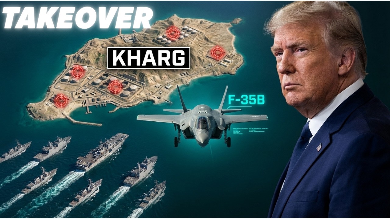 5,000 Marines + F-35Bs Prepare Kharg Island ASSAULT - Iran's Oil Lifeline At RISK