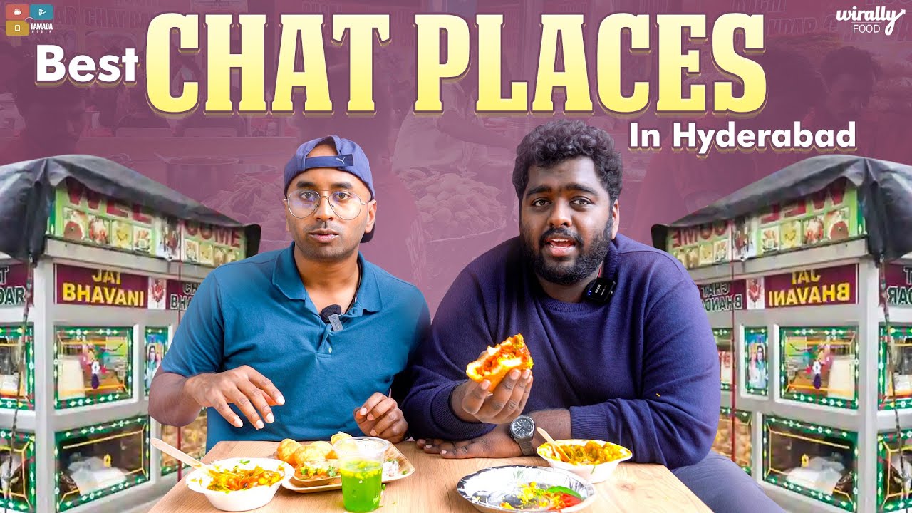 Best chat places in Hyderabad || Wirally Food || Tamada Media