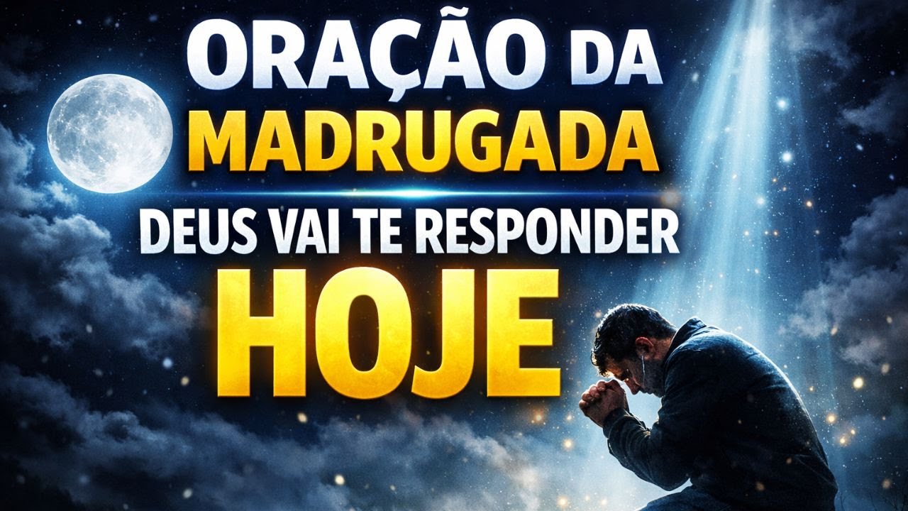 ORAÇÃO PODEROSA DA MADRUGADA