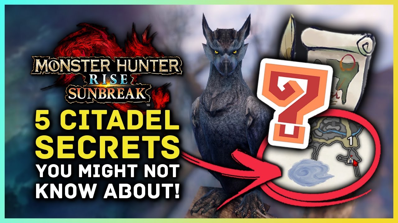 Monster Hunter Rise Sunbreak — 5 секретов карты «Цитадель», которые вы могли пропустить!