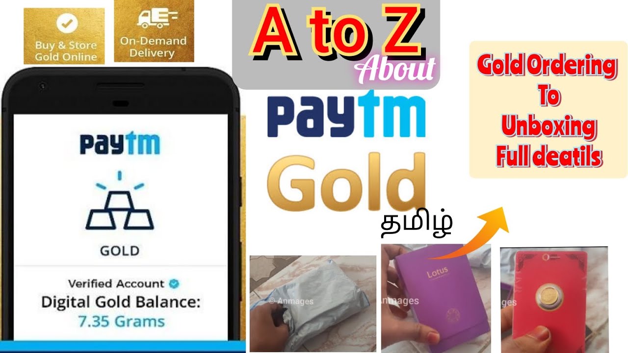 🪙 Paytm Gold Full Guide in Tamil 📲 | Purchase to Unboxing 🔓 | Paytm தங்கம் வாங்கலாமா? | anmages