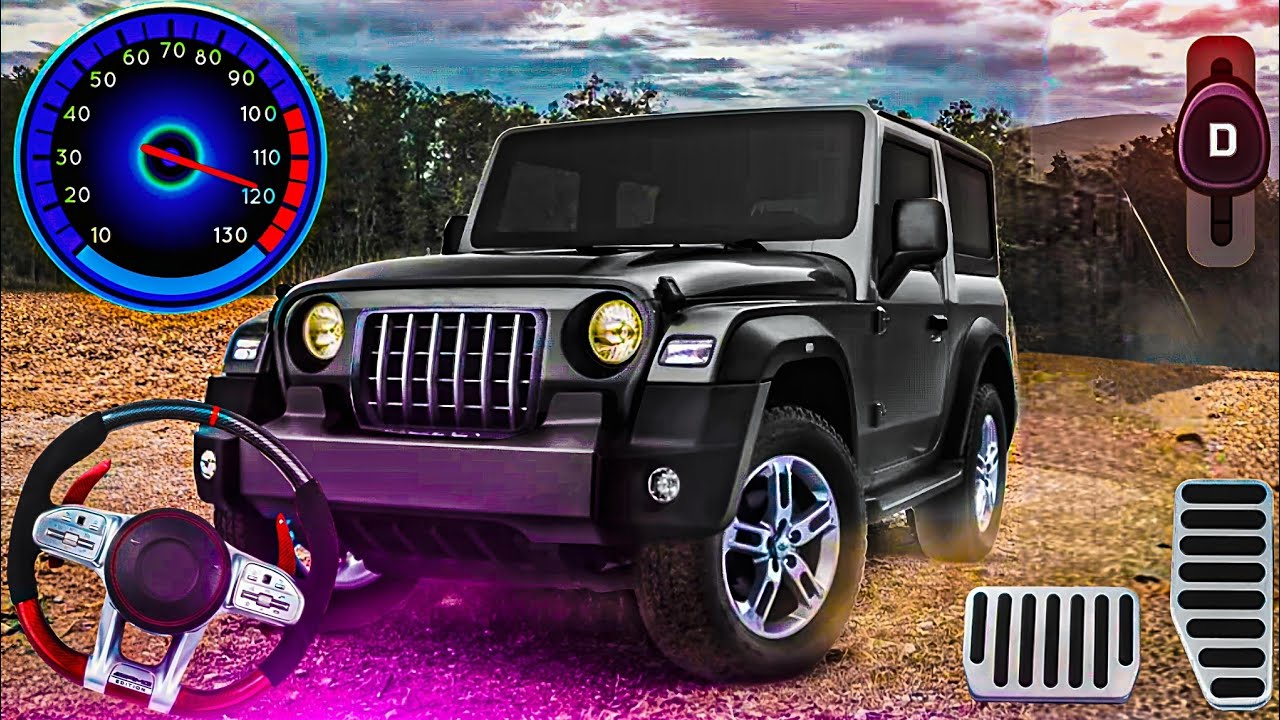 Thar SUV Offroad 4×4 Jeep Driving Simulator Android Gameplay Part- 2