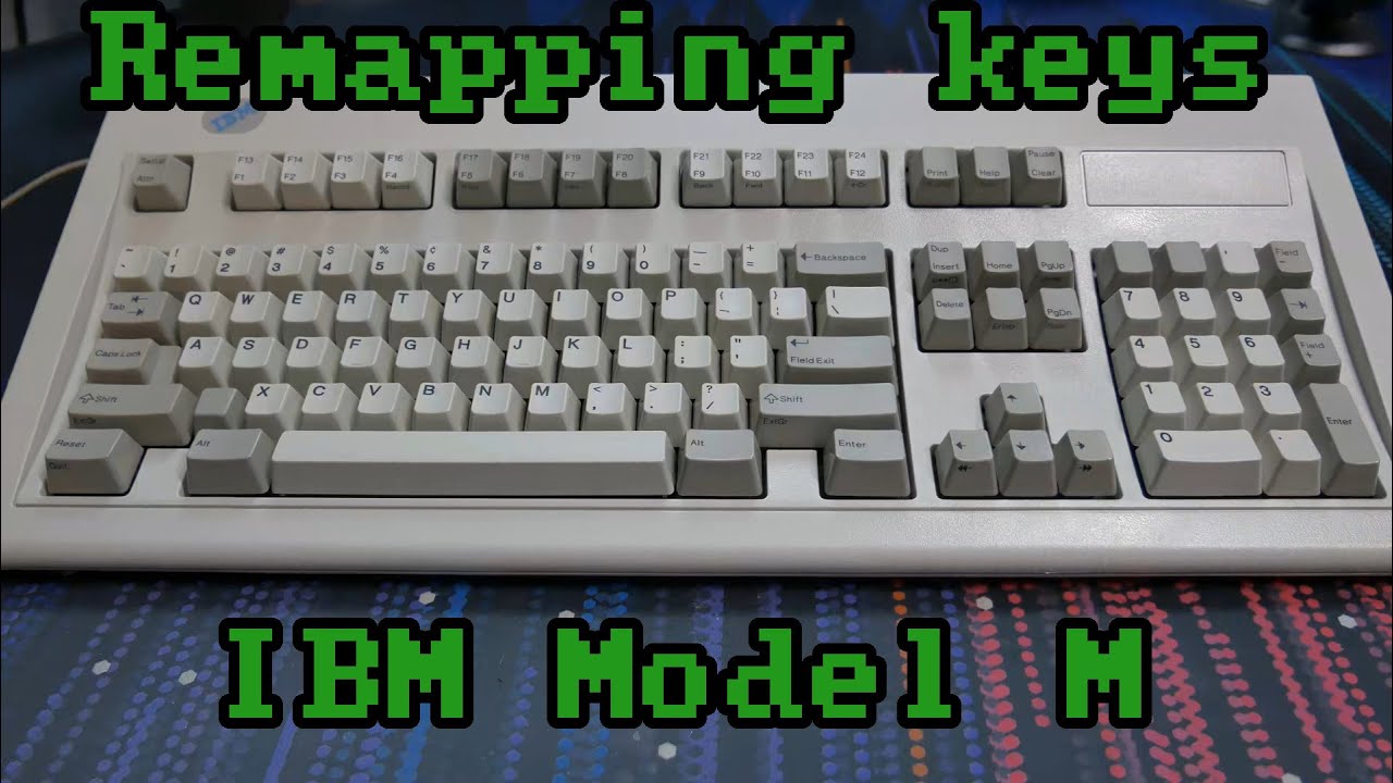 Remapping keys on the legendary Model M keyboard! Using Soarer's Converter Adapter