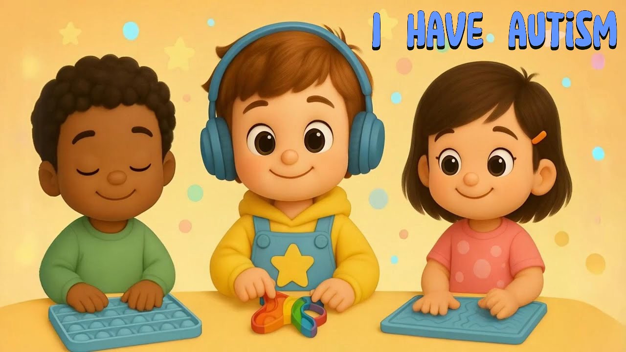 I have autism | Nursery Rhymes for Kids | Children Song