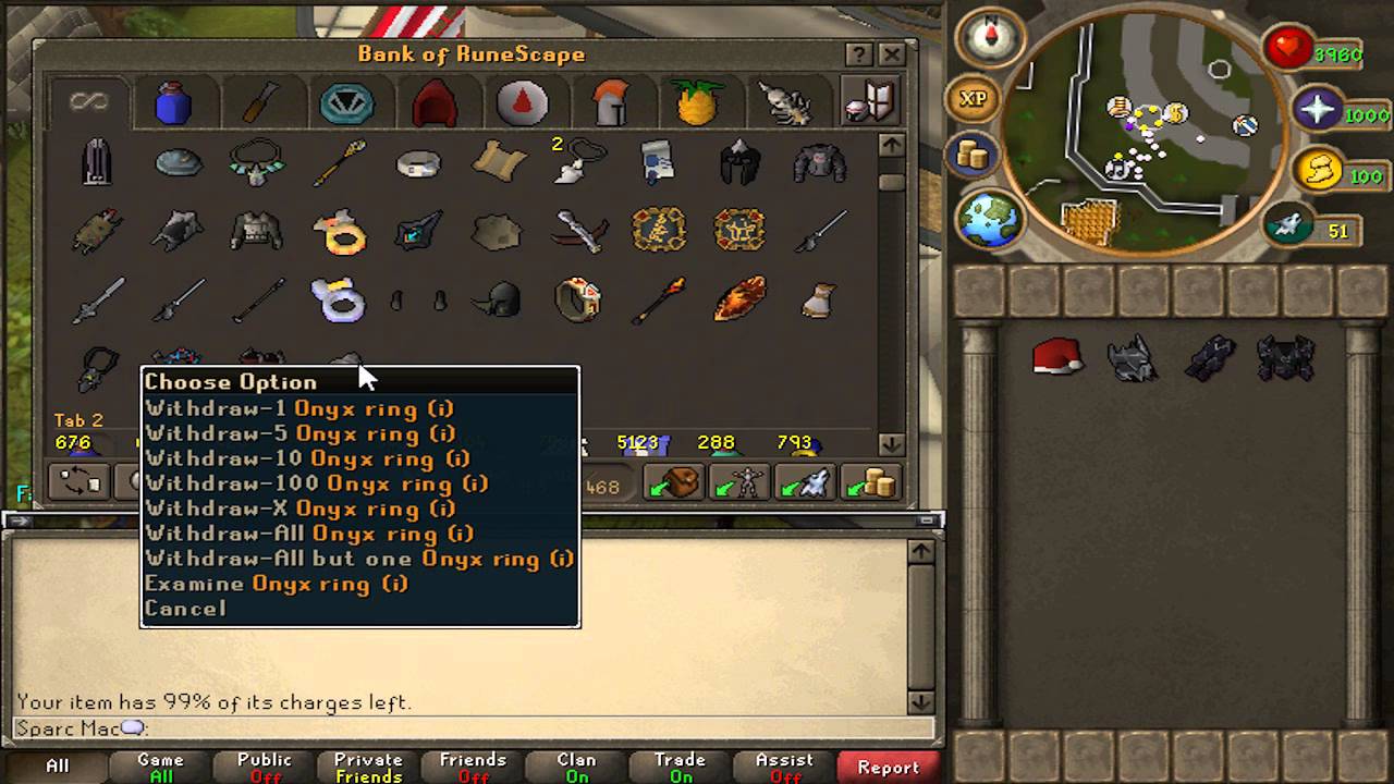 Runescape Sparc Mac's Bank video - After EOC! [Live Commentary]