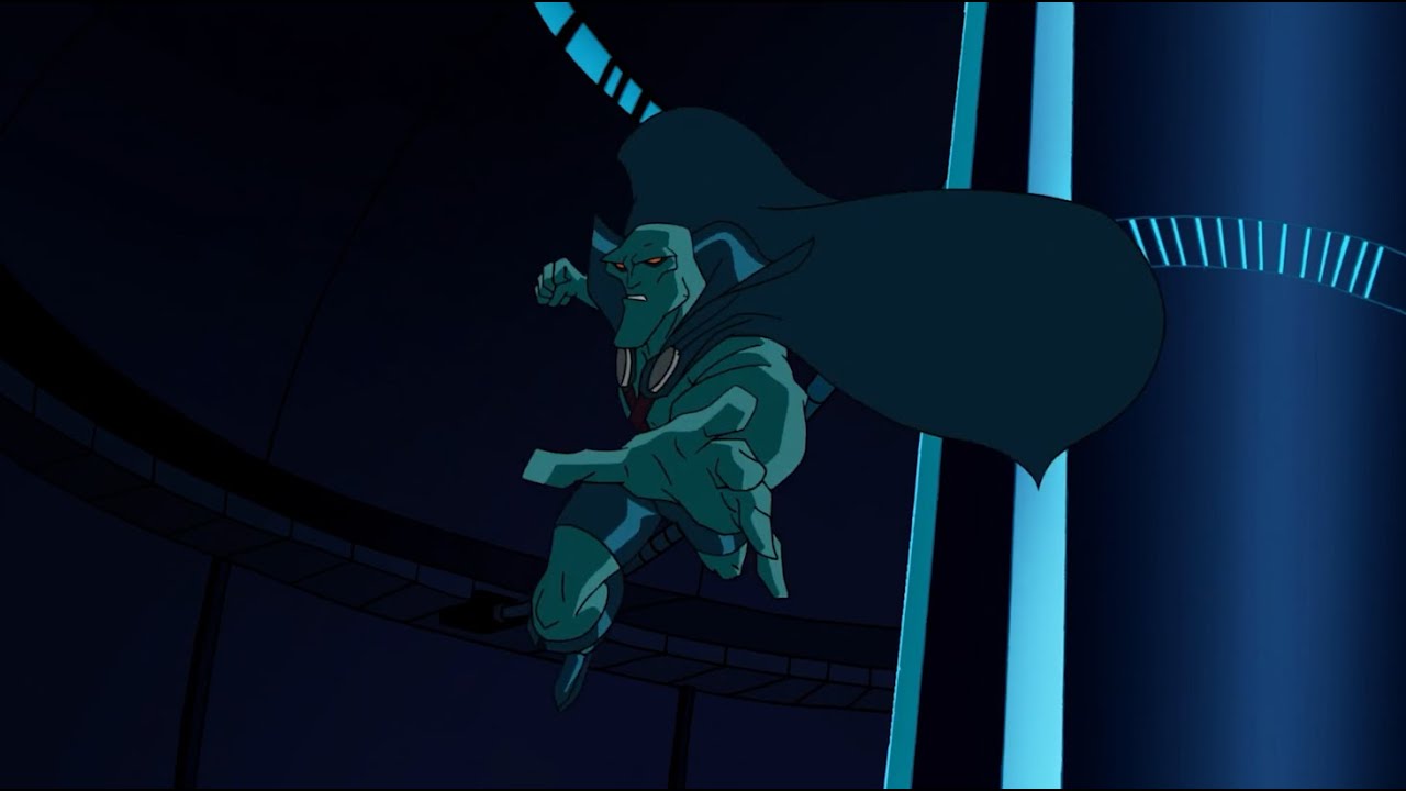 Martian Manhunter Powers and Fight Scenes - The Batman (2004)