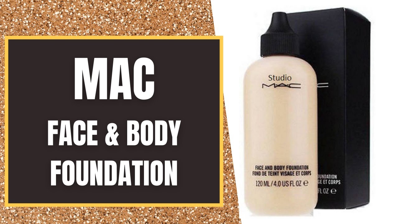 Mac Face and Body Foundation | flawless application for mature skin | skin like finish