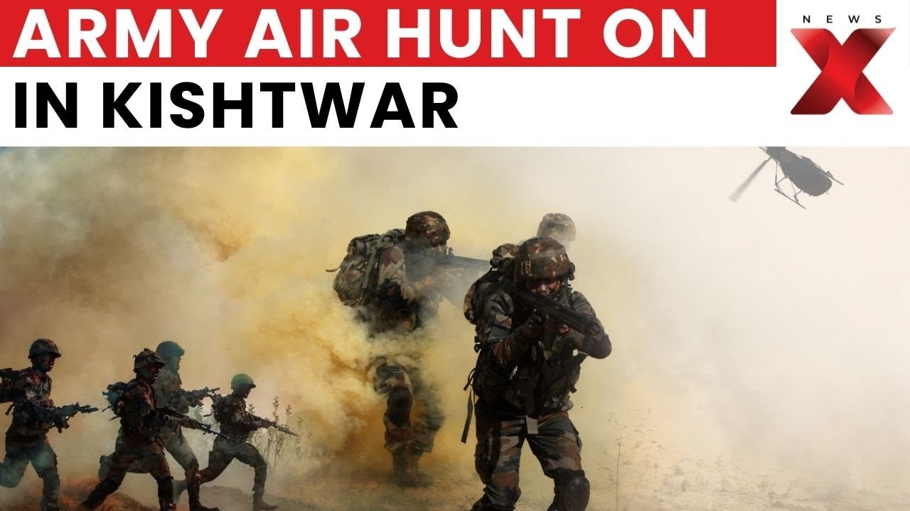 Counter-Terror Operation Intensifies In J&K As Army Uses Helicopters In Kishtwar Hunt | NewsX