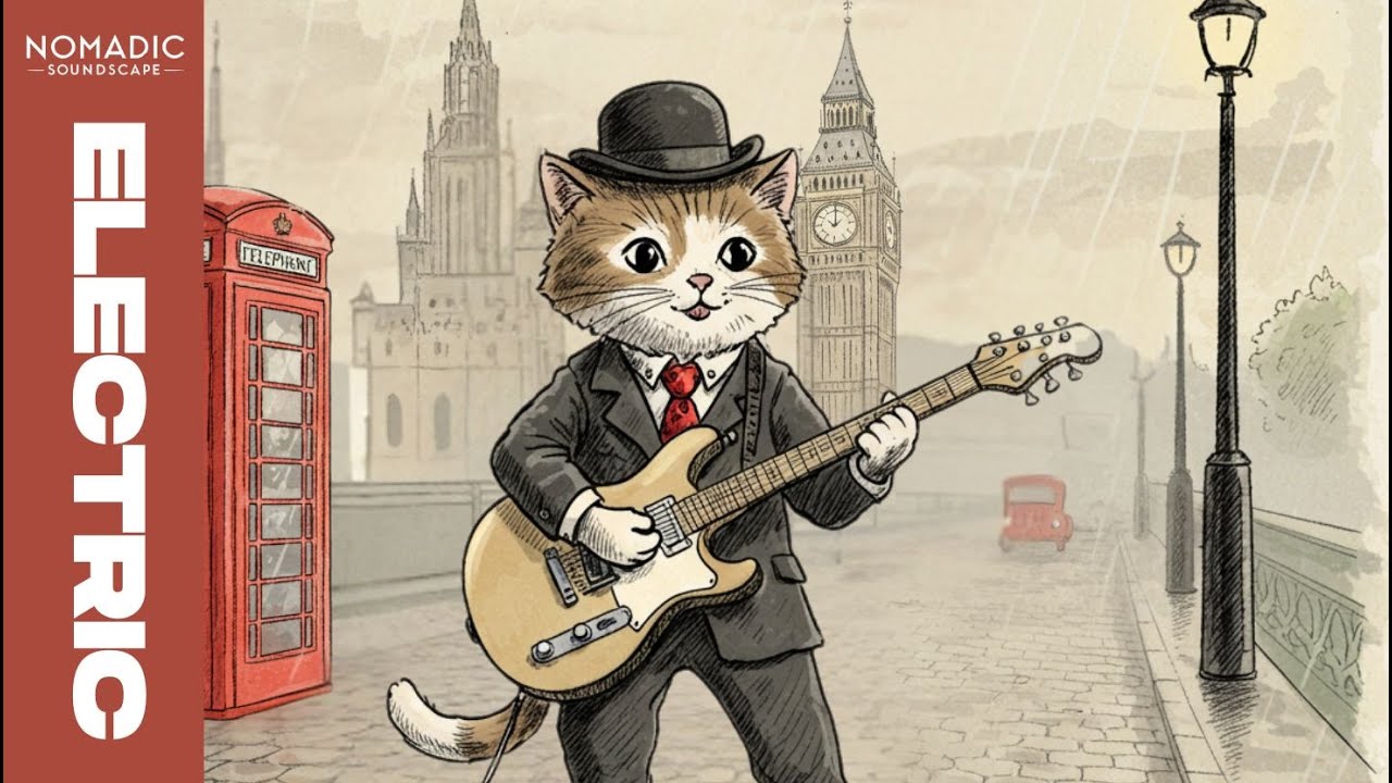 Big Ben, Big Beats, Little Cat 🕰️🐾 | Urban Grooves, Hip-Hop | Hit Play & Feel the London Pulse