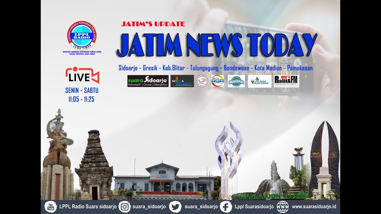 JATIM NEWS TODAY | JUM'AT, 31/12/2021 | 11.05 - 11.25