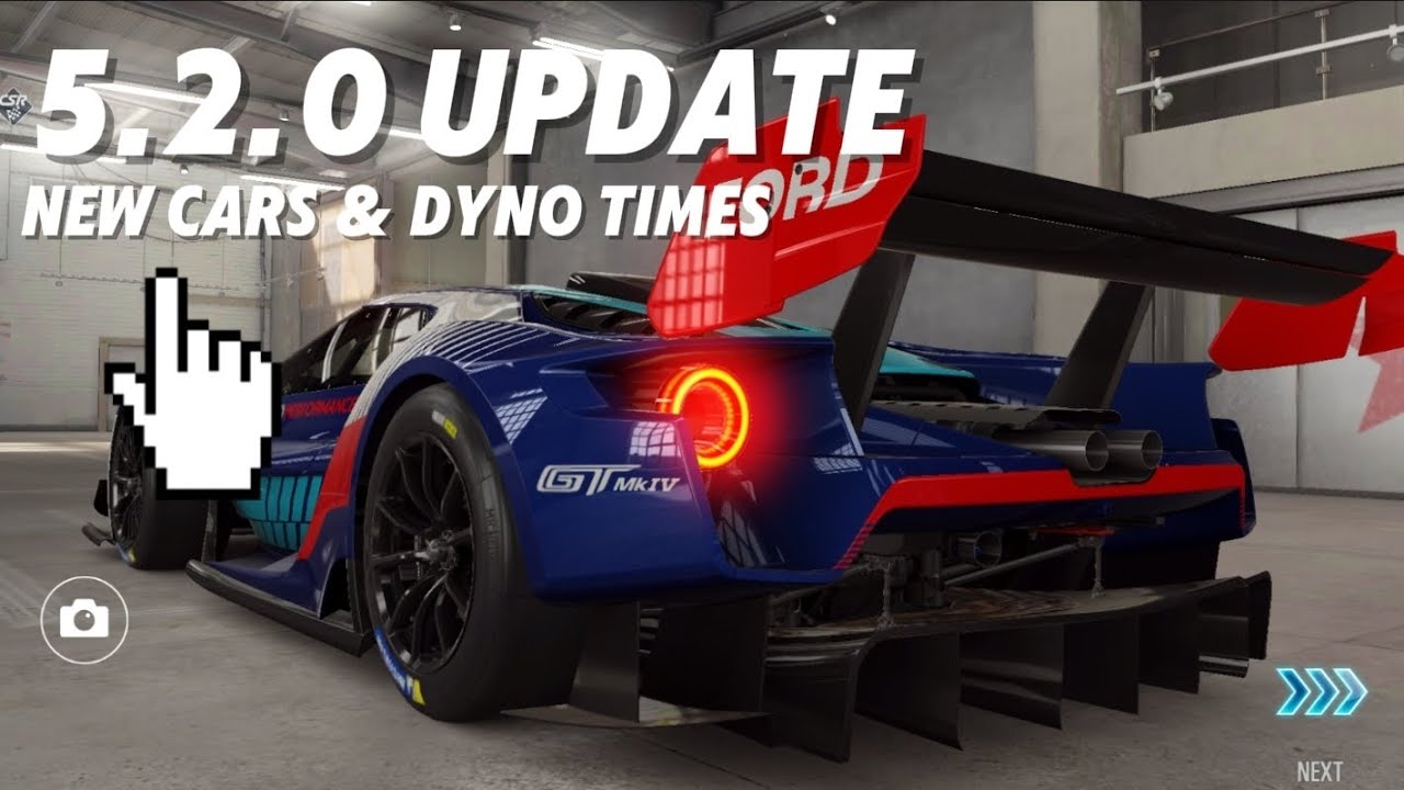 CSR2 | 5.2.0 OTA 1 UPDATE NEW CARS & DYNO TIMES