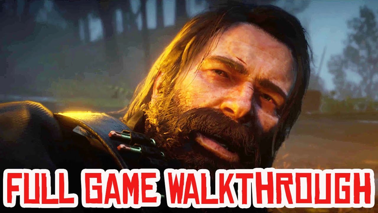 Red Dead Redemption 2 Full Game Walkthrough No Commentary 4K 60FPS