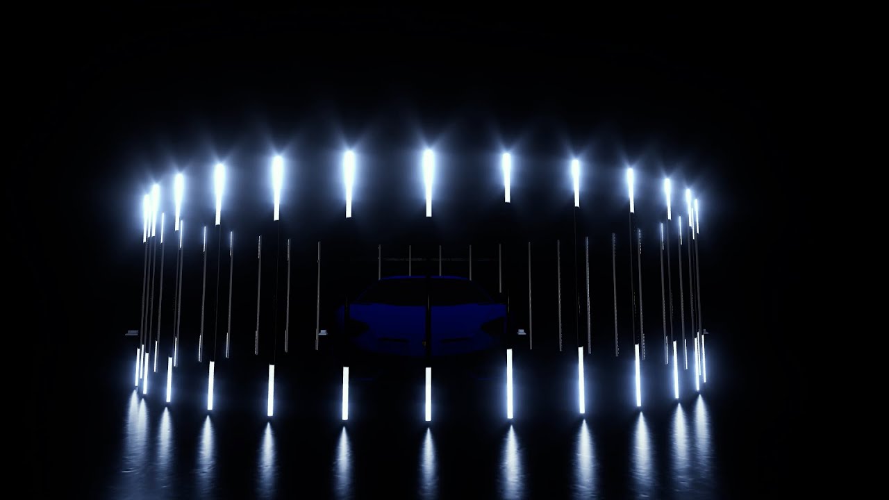 GrandMA2 lightshow DMX Astera Hyperion Tubes Depence R3