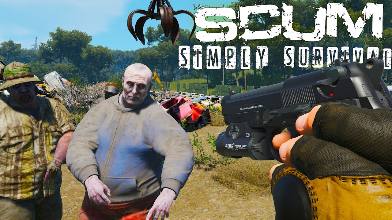 SCUM | Junk Yard John Wick! | Simply Survival S2 EP18