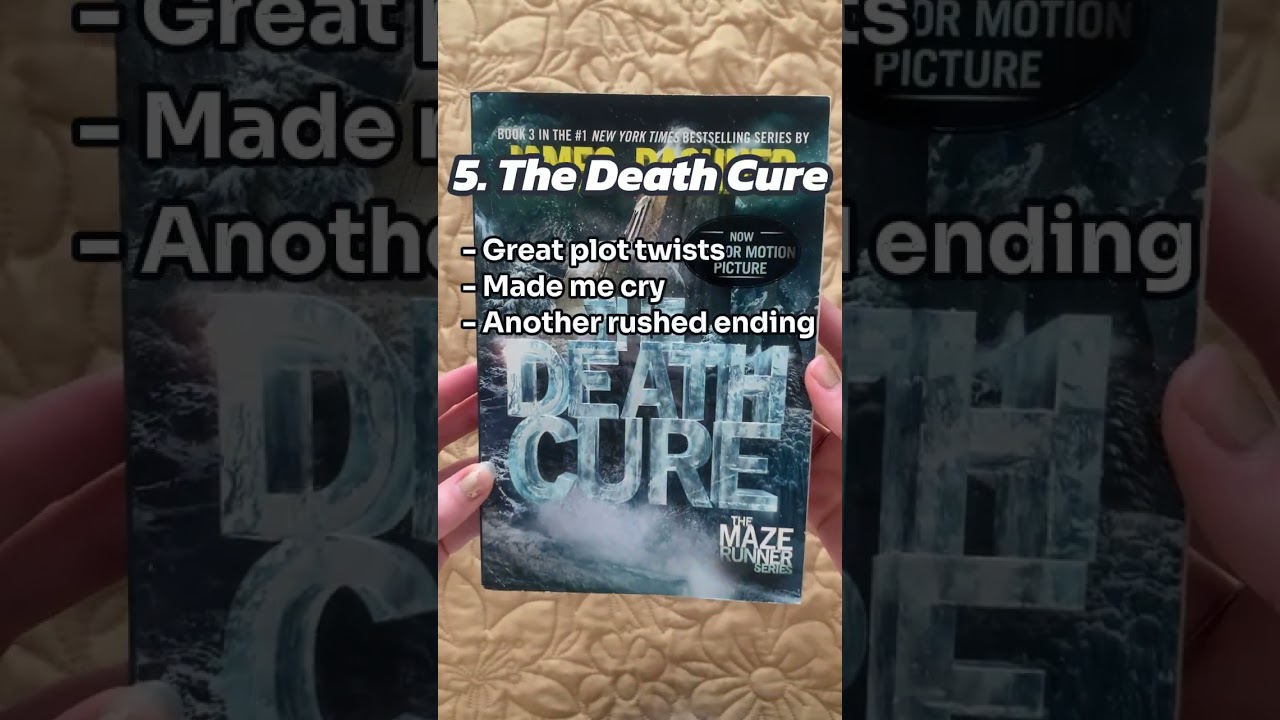 Yes, I had a Maze Runner phase 😪🤚  #booktube #booktok #bookrecs #bookrecommendations #mazerunner