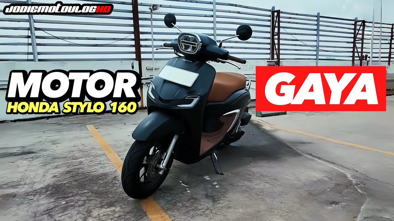 Cuma MOTOR buat GAYA ‼️ Honda Stylo 160 | MotoPods