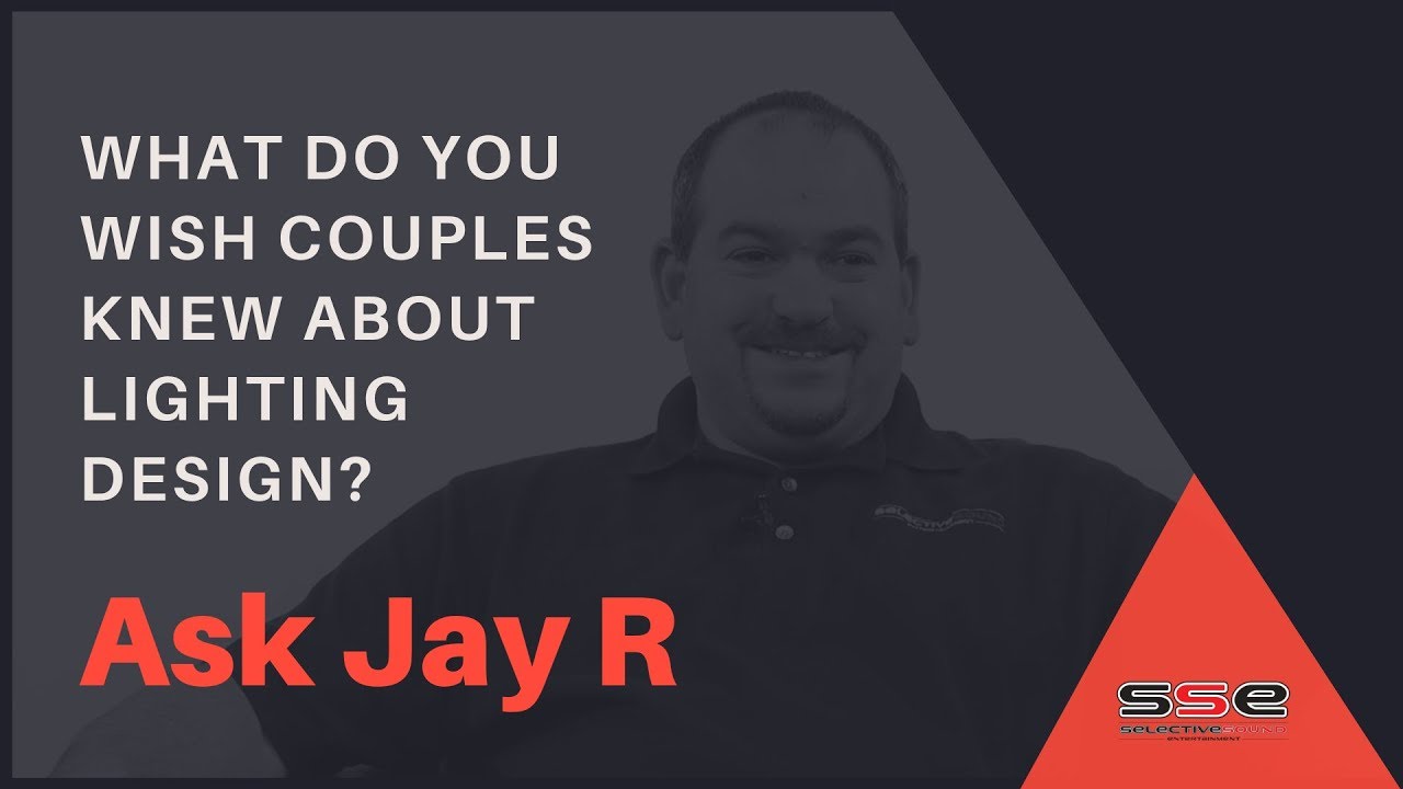 What couples need to know about wedding lighting design