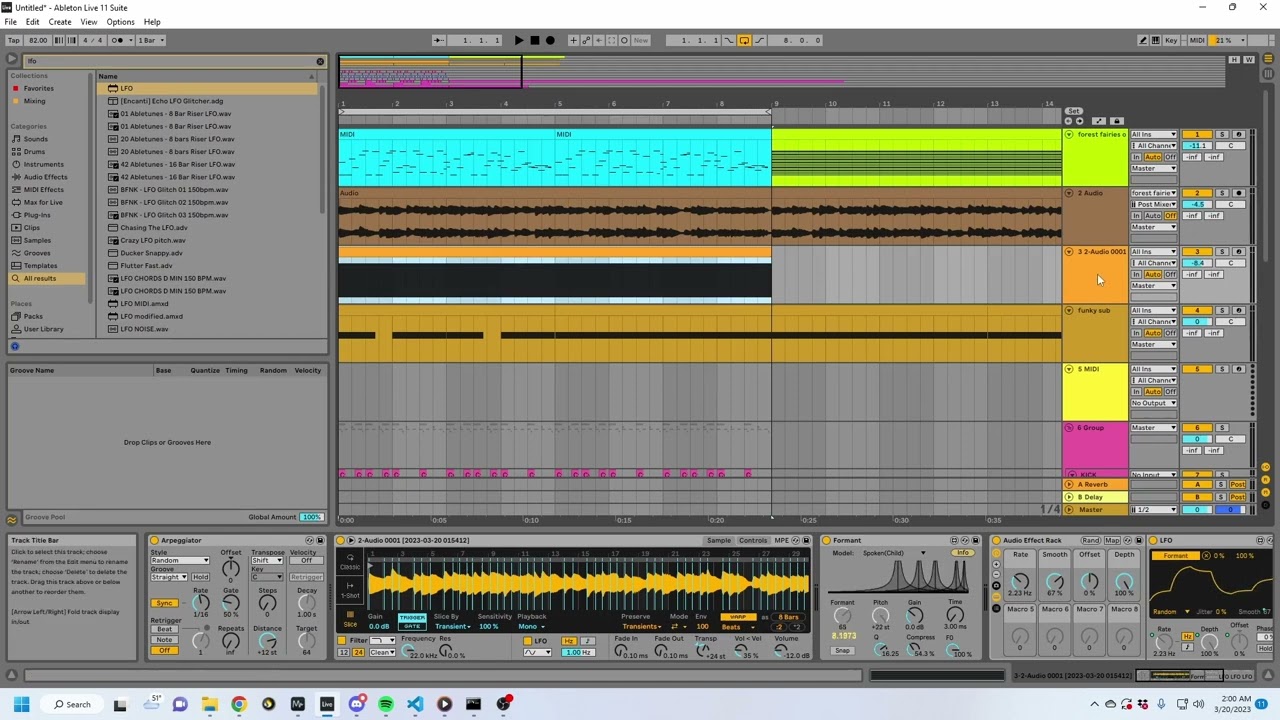 Sound Design Generators and Resampling tutorial