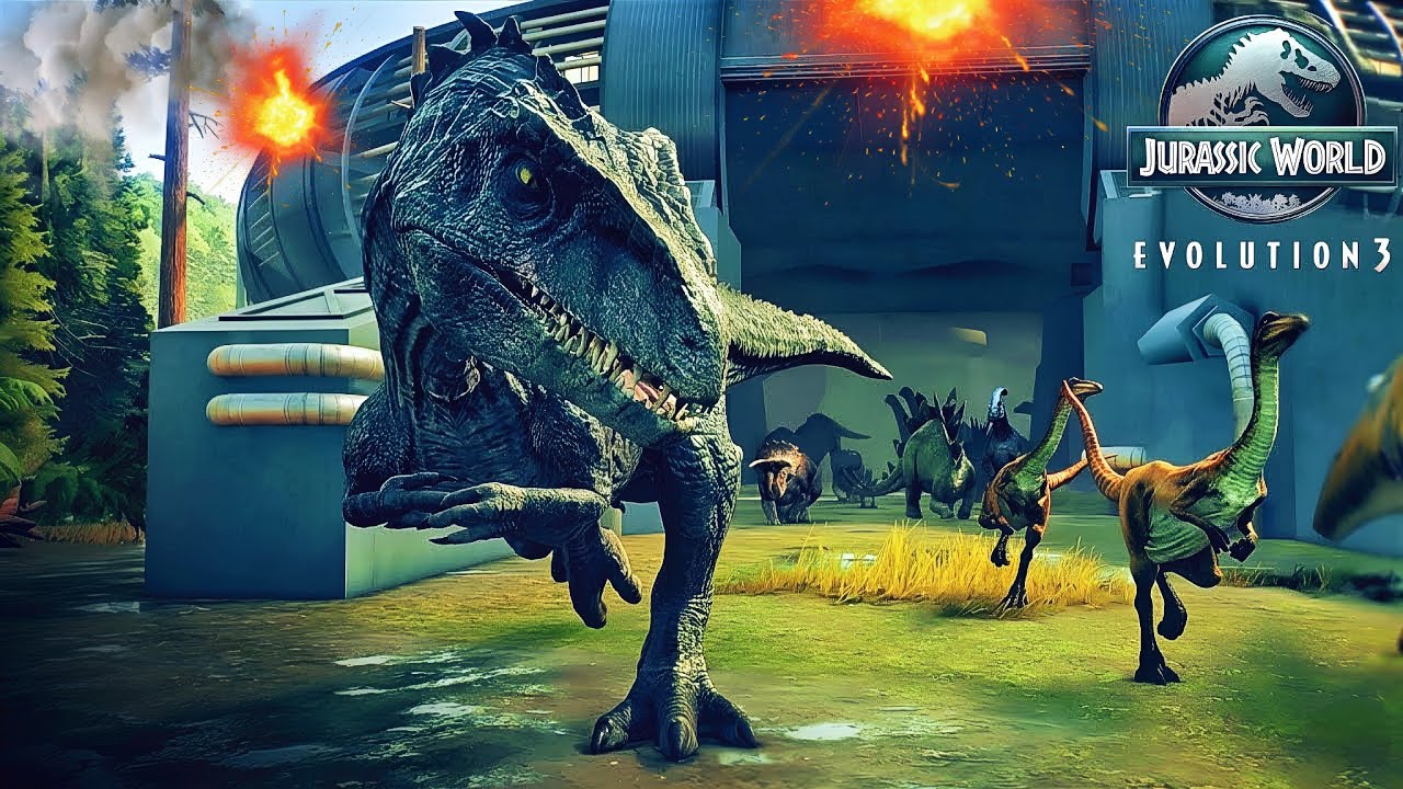 All Dinosaurs Escape the Biosyn Valley | Jurassic World Evolution 3