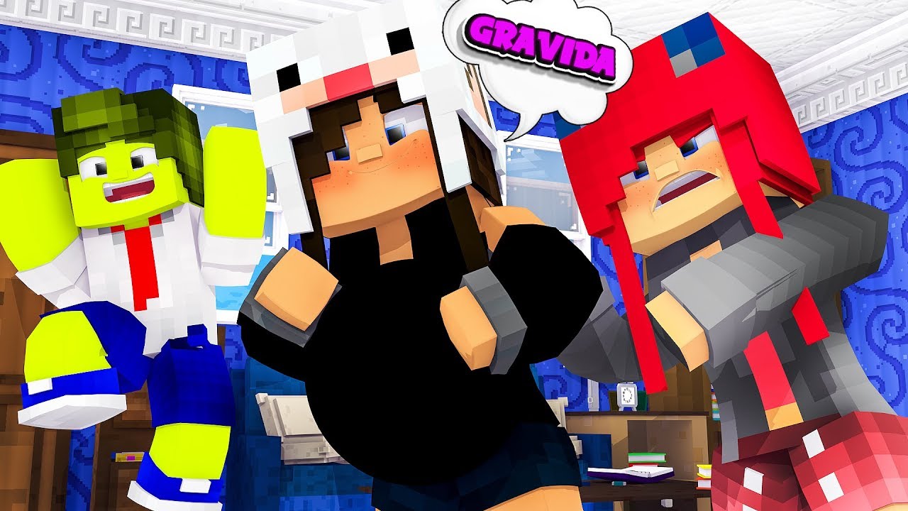 FALEI PRA EX DO MEU NAMORADO QUE ESTOU GRÁVIDA NO MINECRAFT !