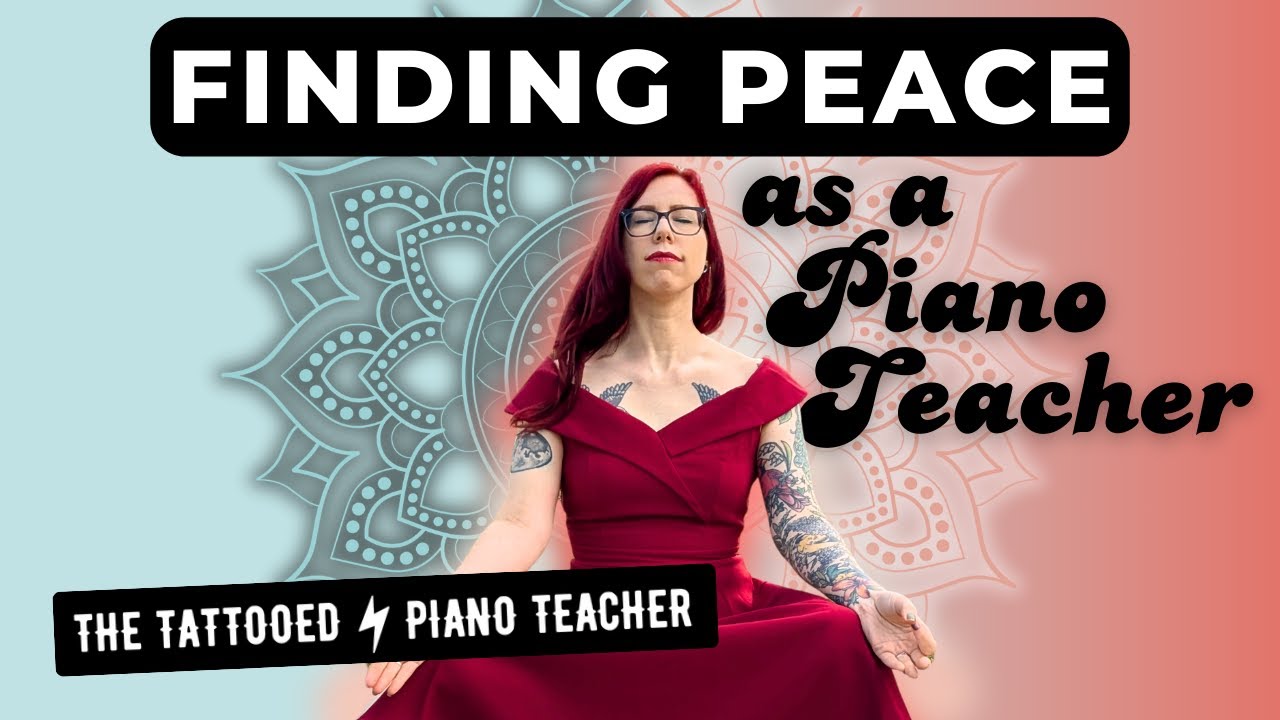 Feeling stressed or disappointed with the piano teacher life? Let's talk about it!