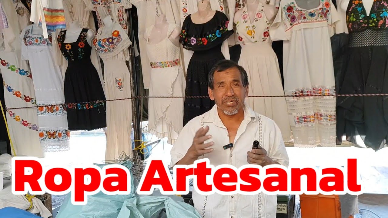Ropa artesanal en Tonalá