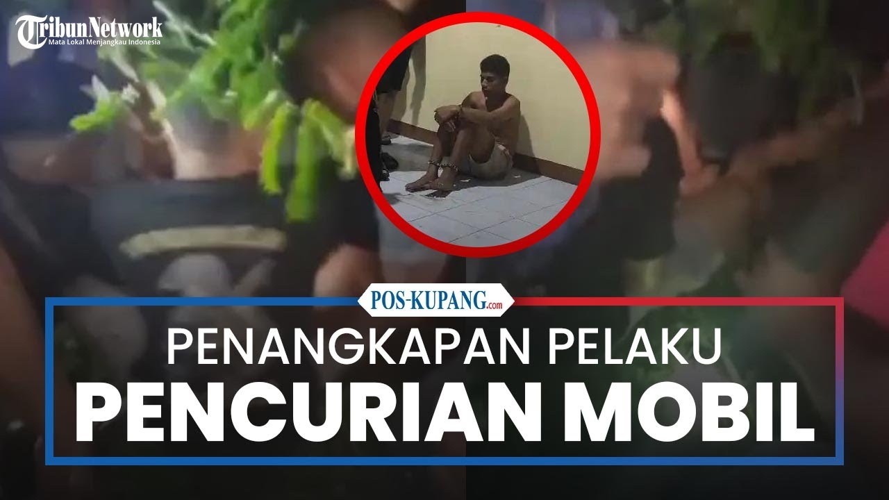 Penangkapan Pelaku Pencuri Mobil di Hewokloang Sikka