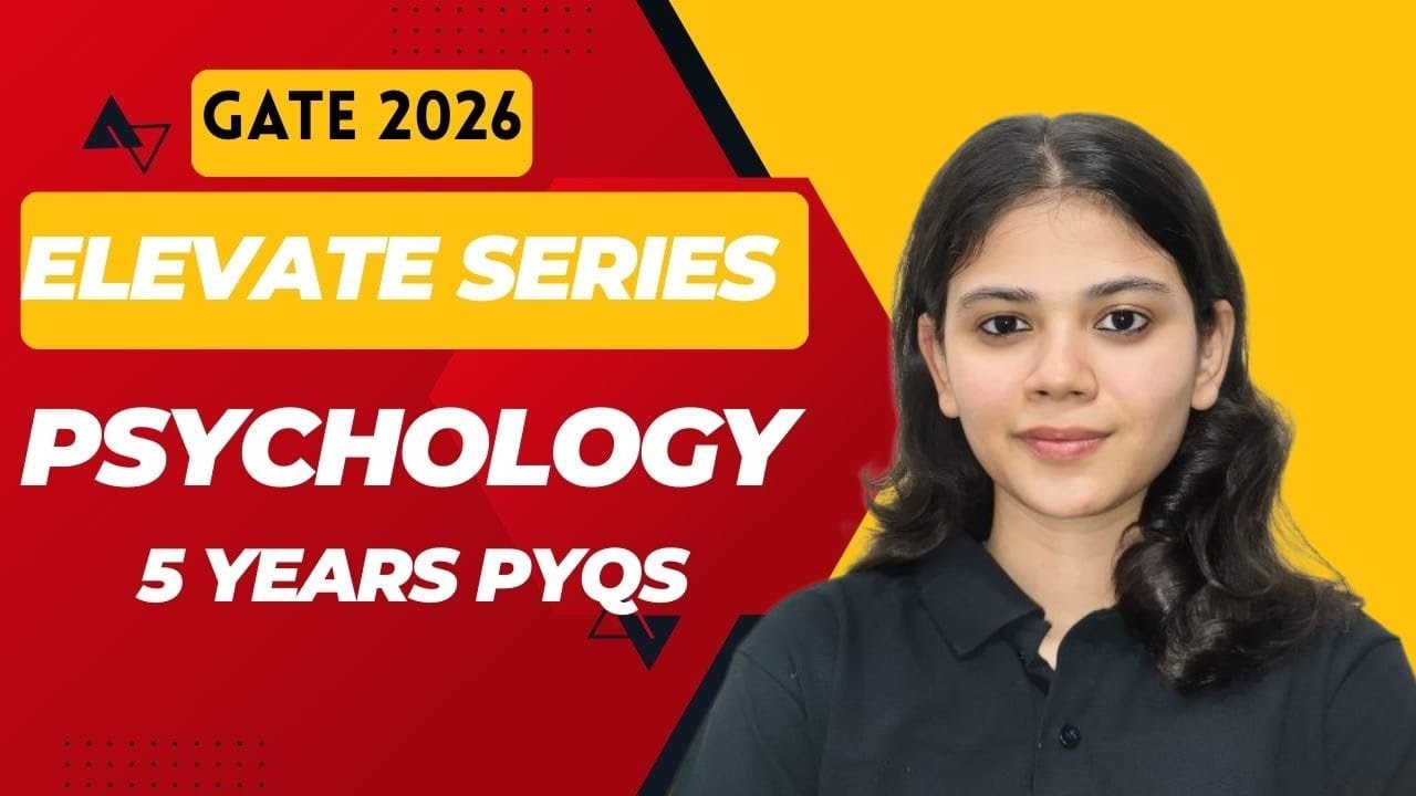 ELEVATE SERIES | GATE PYQ PRACTICE | GATE 2026 | HARSHITA MAHARSHI