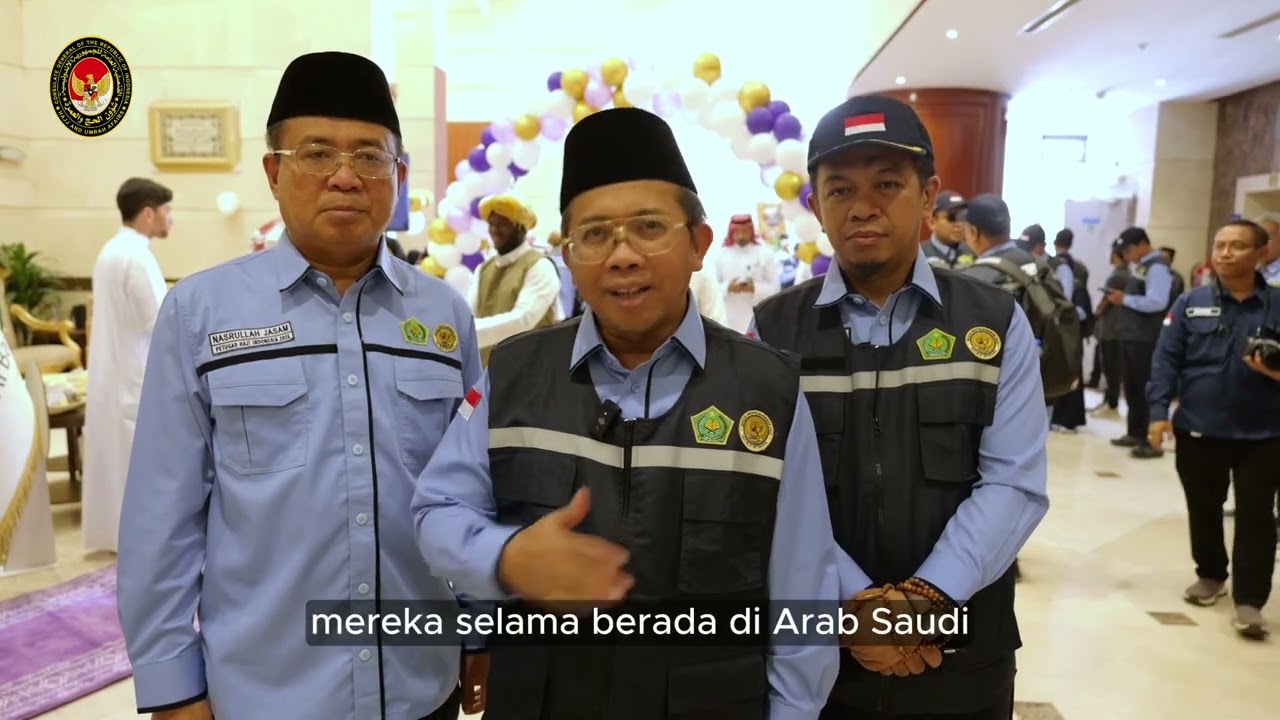 Gelombang Pertama Jamaah Haji JKG 01 Tiba di Mekah