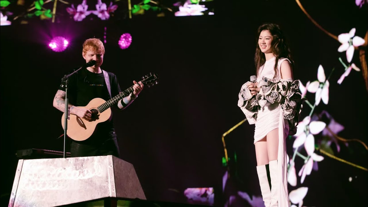 Ed Sheeren & 单依纯《Perfect》 live in Hangzhou 嘉宾 2025.03.02