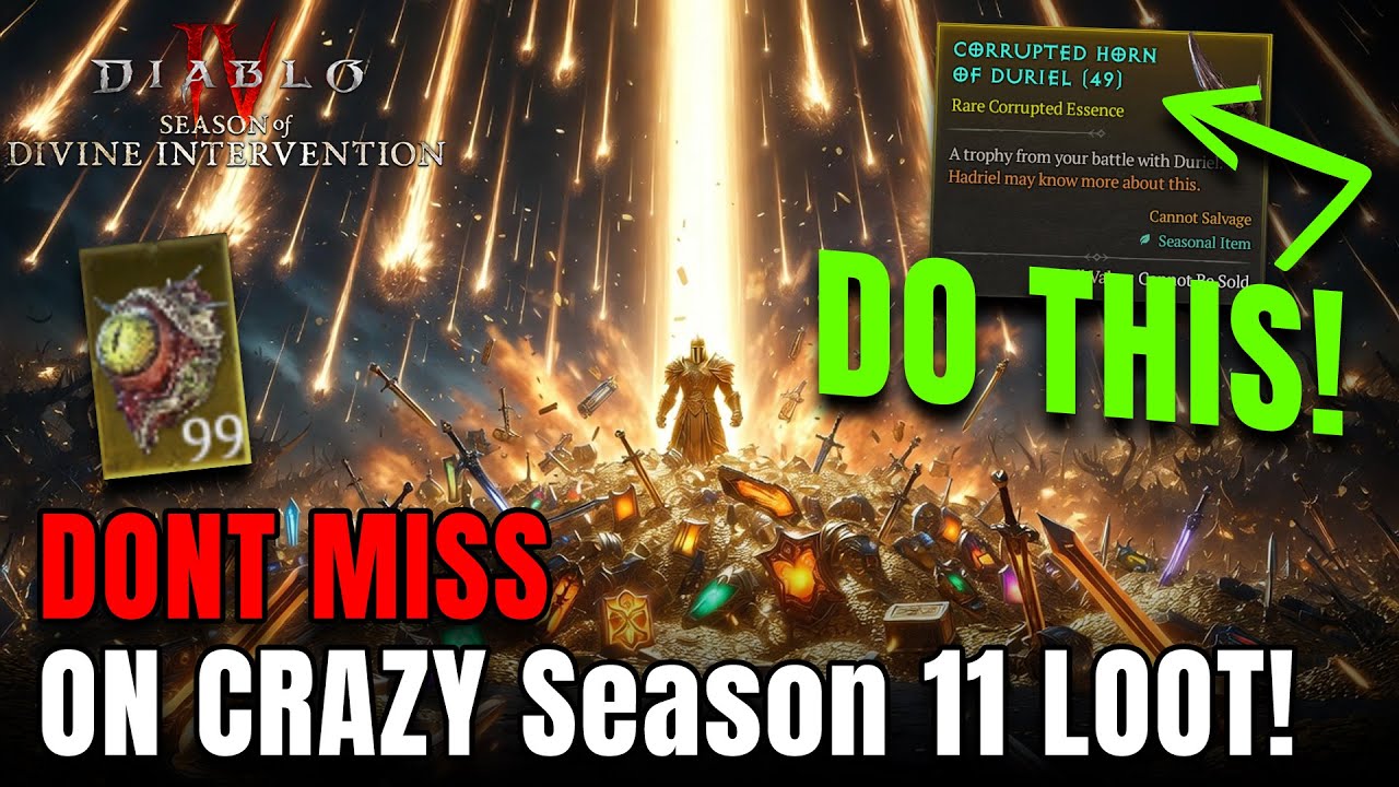 DONT MISS ON CRAZY Season 11 LOOT! EZ MATS TRICK