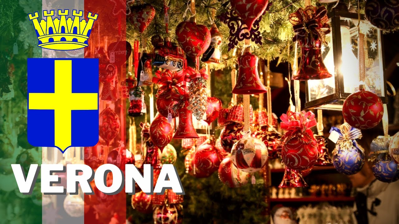 4K Walking Tour 🎄 Рождественские ярмарки 🎄 Верона, Италия 🎄 декабрь 2021 г.