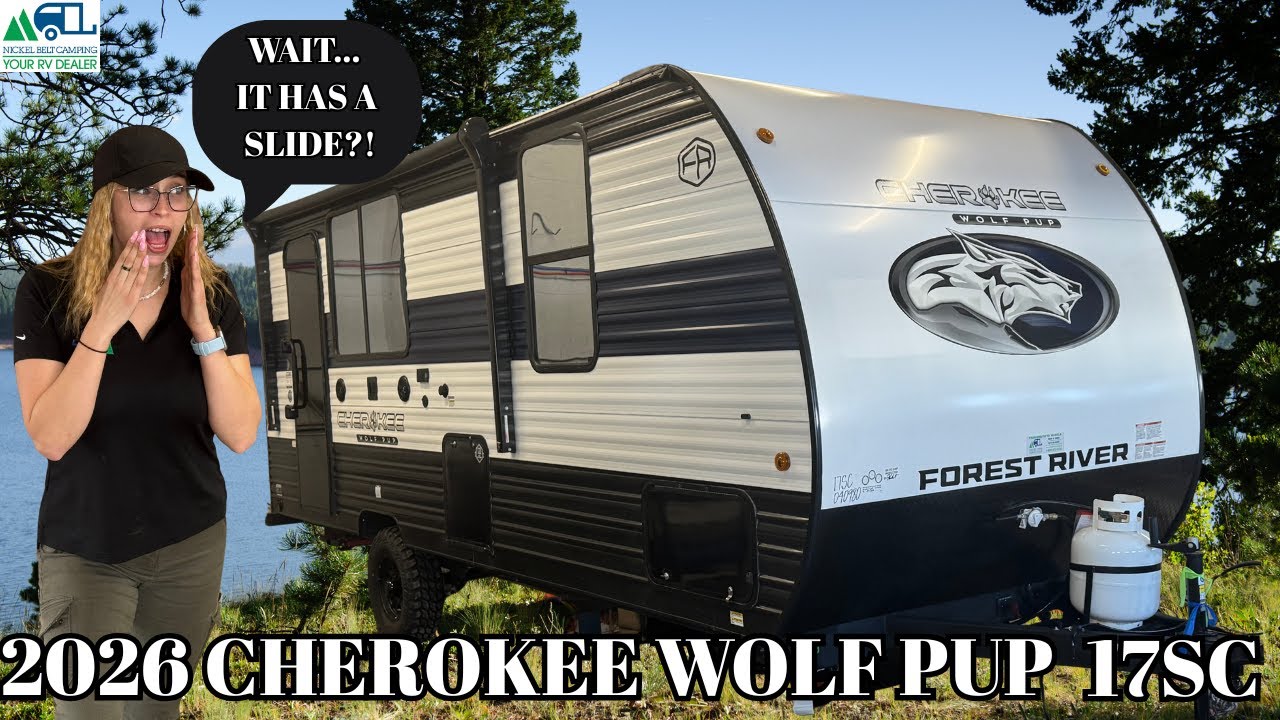 2026 Forest River Cherokee Wolf Pup 17SC  | Couple Coach | For Sale at Nickel Belt Camping |