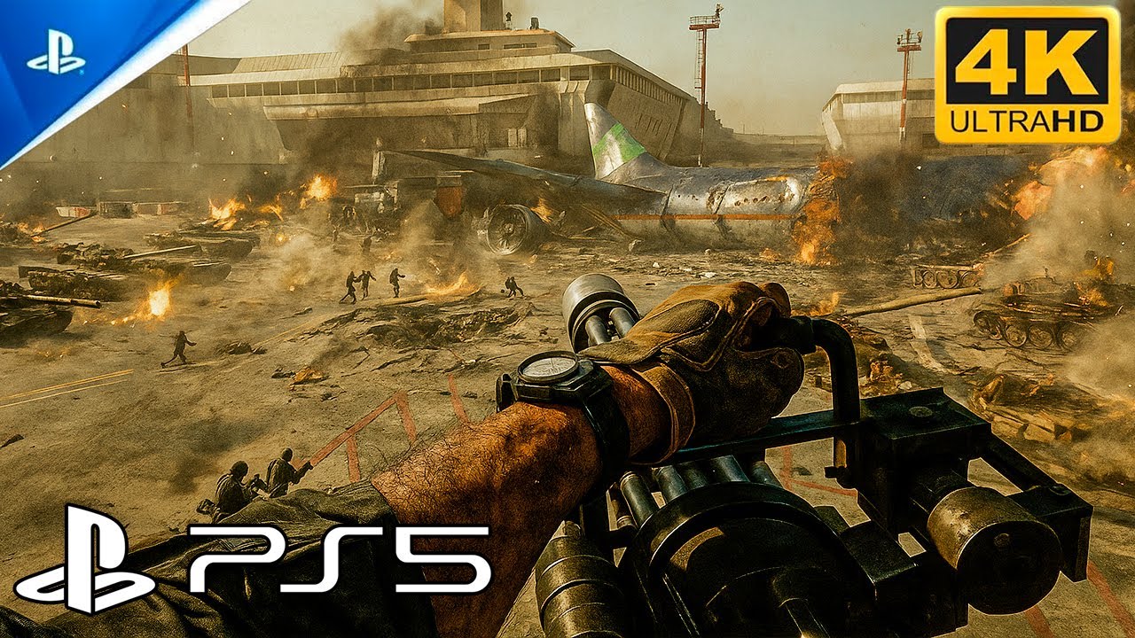 THE AIRPORT OPERATION! - CALL OF DUTY BLACK OPS 6 - IMERSIVE GAMEPLAY [4K 60FPS] PS5