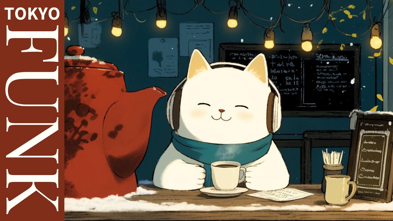 /𝐧𝐨 𝐦𝐞𝐨𝐰𝐜𝐚𝐟𝐞 | 80's Tokyo Funky Lofi Playlist 🎧 | Broadcasting Beyond | Relax & Chill & Study to