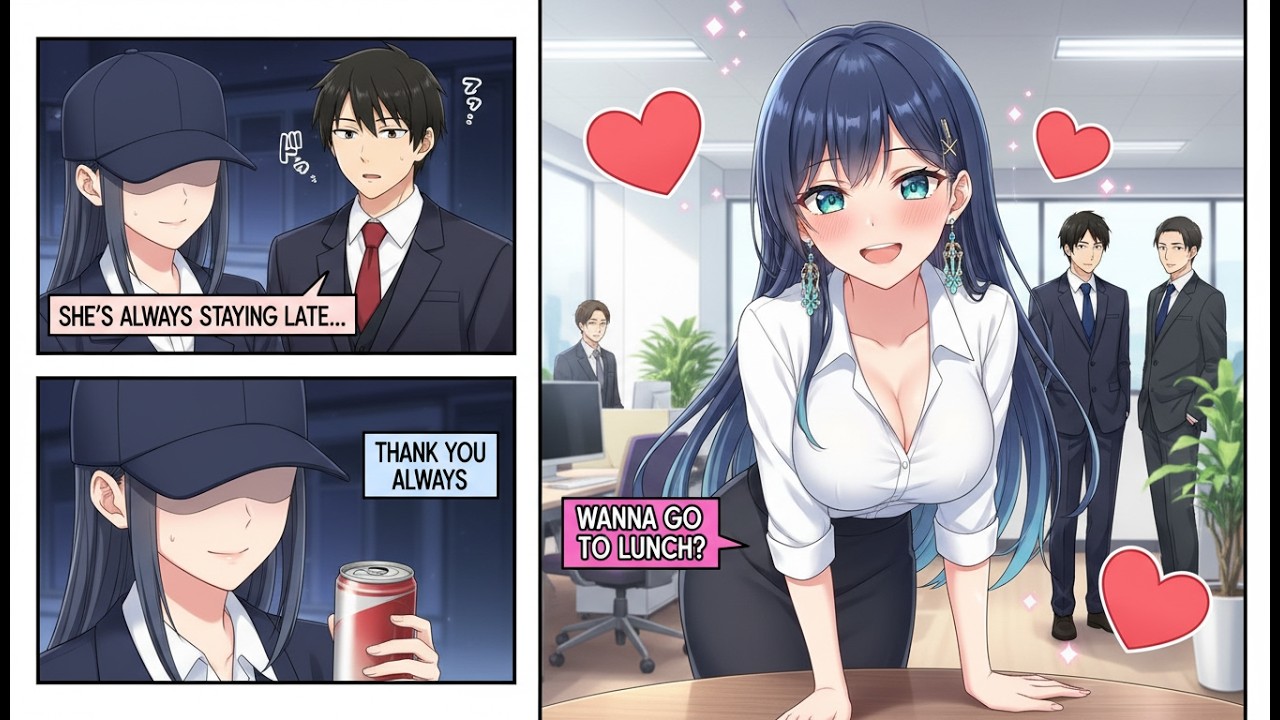 [Manga Dub] I Thanked the Female Janitor… And the Next Day the CEO Asked Me Out?! | Office RomCom