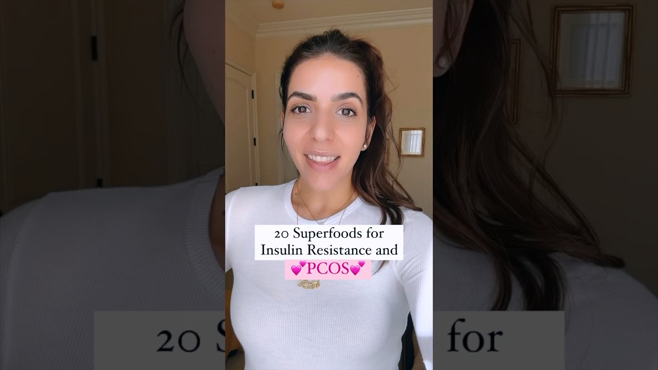 20 суперпродуктов для лечения инсулинорезистентности при СПКЯ! #pcos