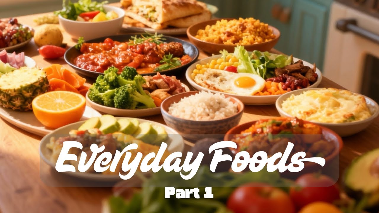 50 Everyday Foods in English and Tagalog | Fun Food Facts for Kids