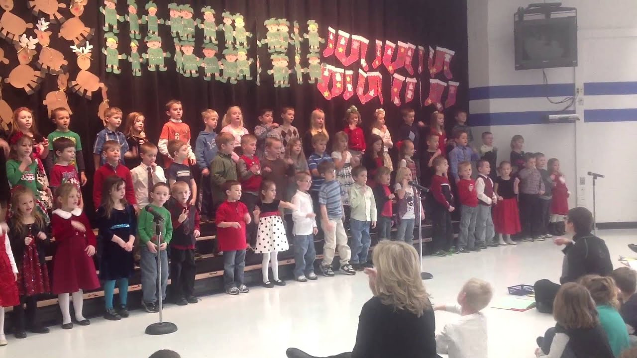 1st Grade Christmas Pageant 2012 Part 2