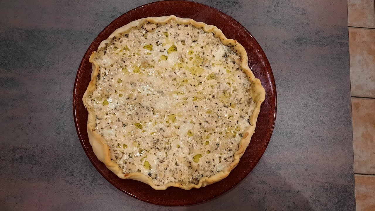 Ma pizza aux crevettes maison