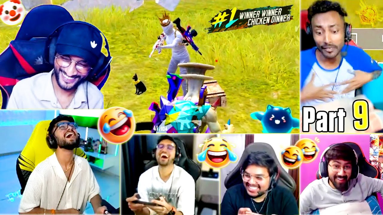 Surprise 😲 Try Not To Laugh 😂 BGMI Funny Highlights | Part 9